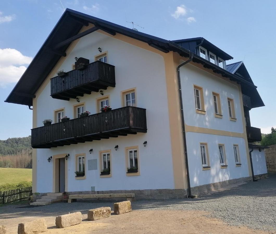 Penzion Henke Srbská Kamenice Exteriér fotografie