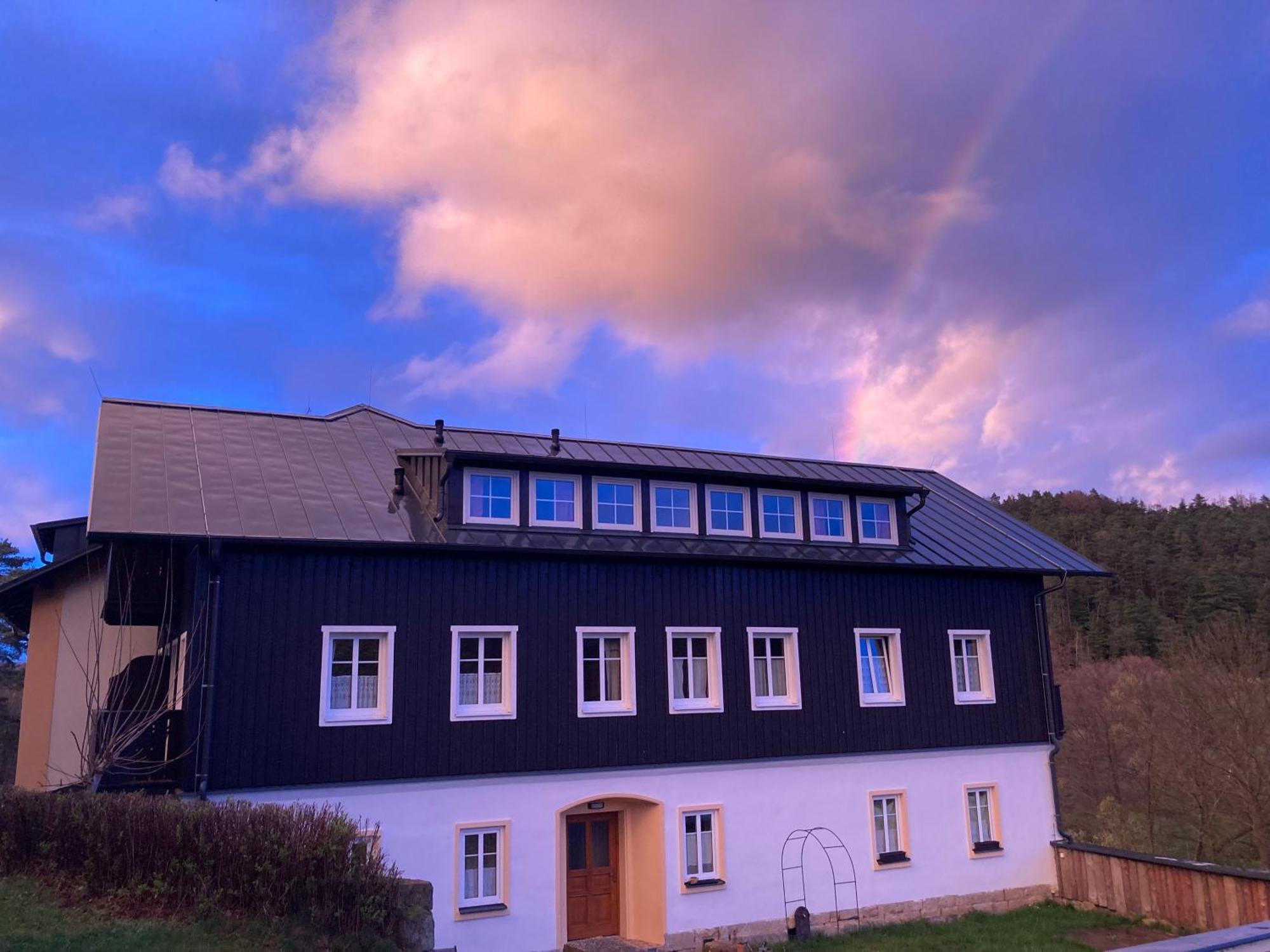 Penzion Henke Srbská Kamenice Exteriér fotografie